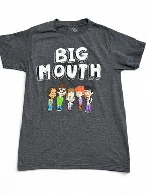 Netflix Big Mouth | Graphic T-Shirt | Charcoal Grey | XS